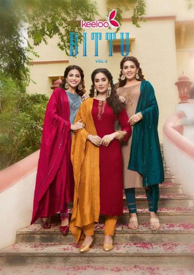 Bitu Vol 2 Keeloo Designer Festive Wear Readymade Salwar Kameez Collection